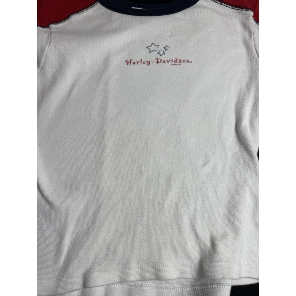 Vintage Y2K Harley-Davidson Womens White Crop Top Chambersburg PA